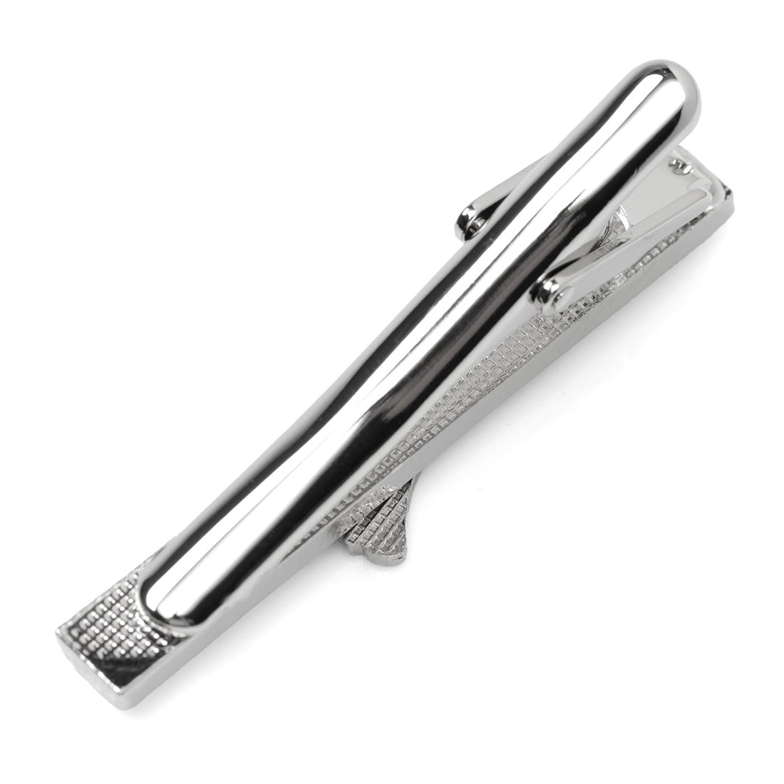 New England Patriots Silver Plated Sliding Tie Clip Accessory - Image 3