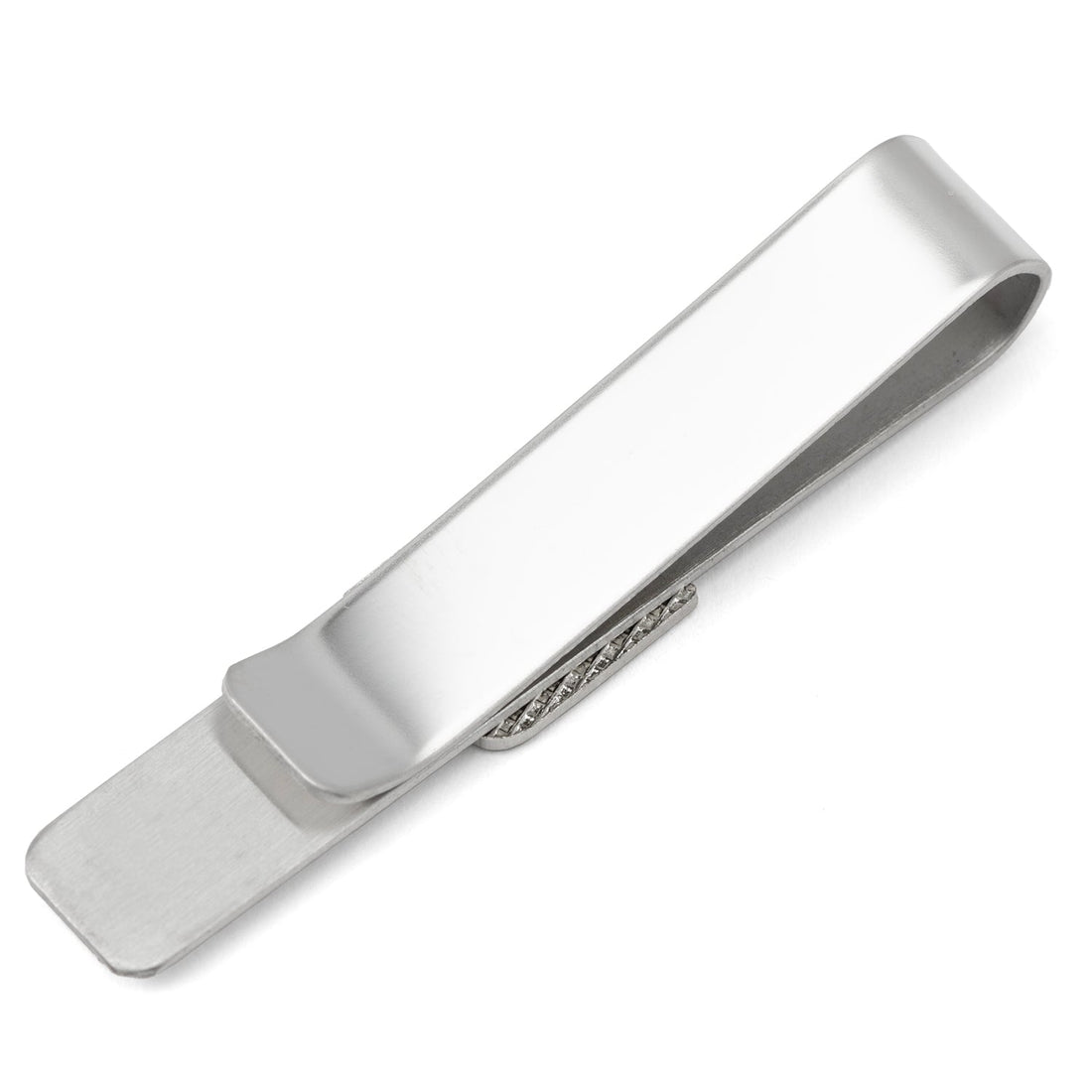 New York Giants NFL Logo Silver Plated Sliding Tie Bar - Image 3