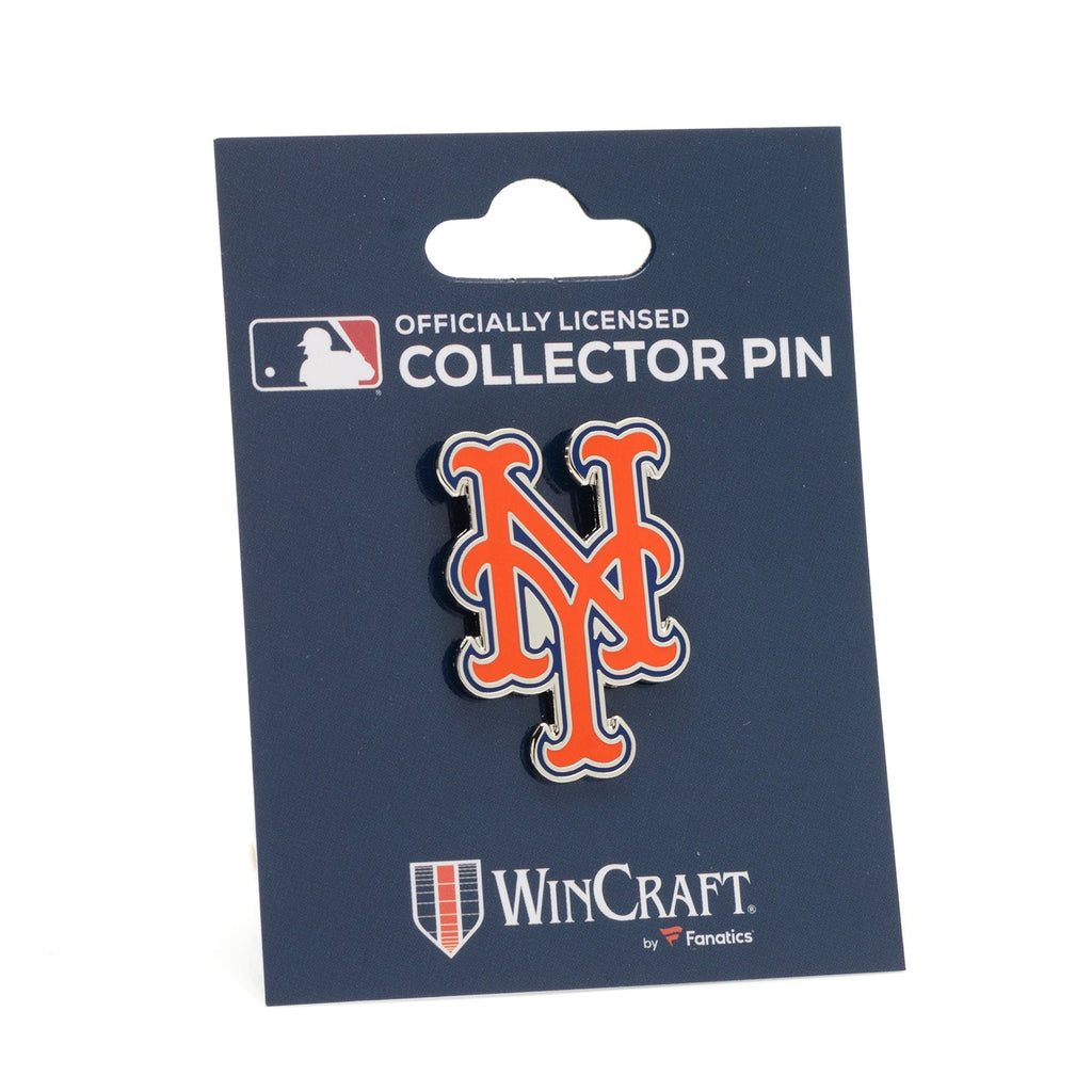 New York Mets MLB Team Logo Lapel Pin Silver Tone Metal