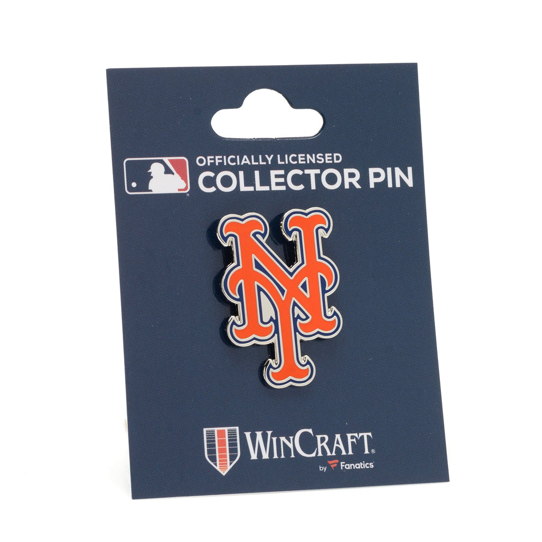 New York Mets MLB Team Logo Lapel Pin Silver Tone Metal