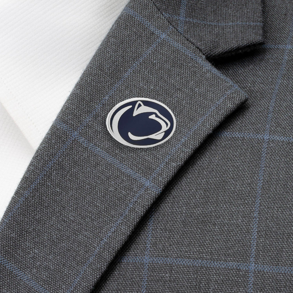 NCAA Penn State University Nittany Cufflinks and Lapel Pin Gift Set