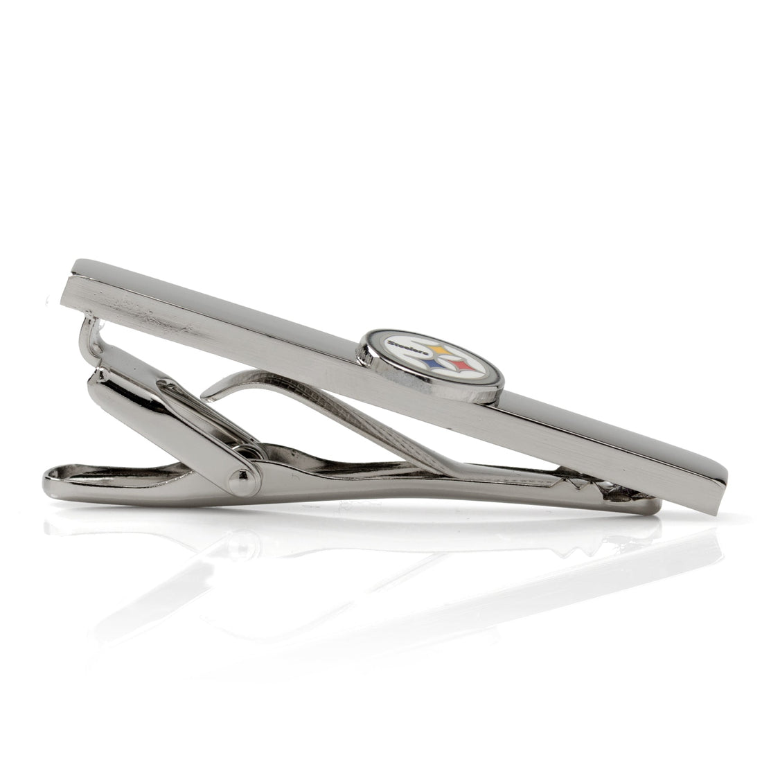 Pittsburgh Steelers NFL Silver-Plated Sliding Tie Clip - Image 4