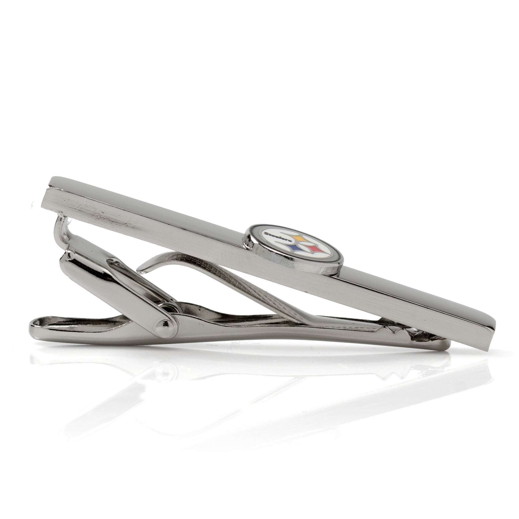 Pittsburgh Steelers NFL Silver-Plated Sliding Tie Clip - Image 4