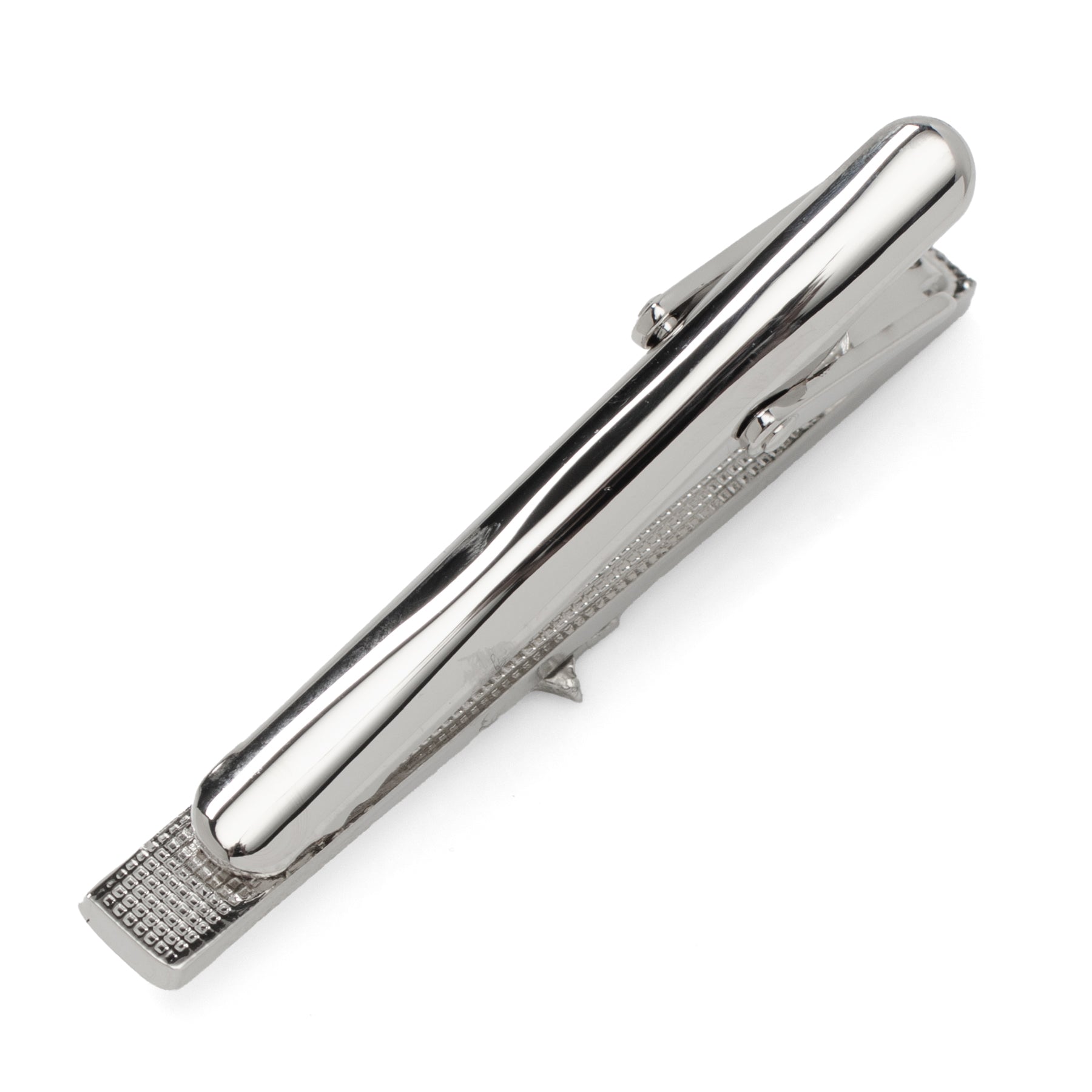 Pittsburgh Penguins Silver-Plated NHL Logo Sliding Tie Clip - Image 3