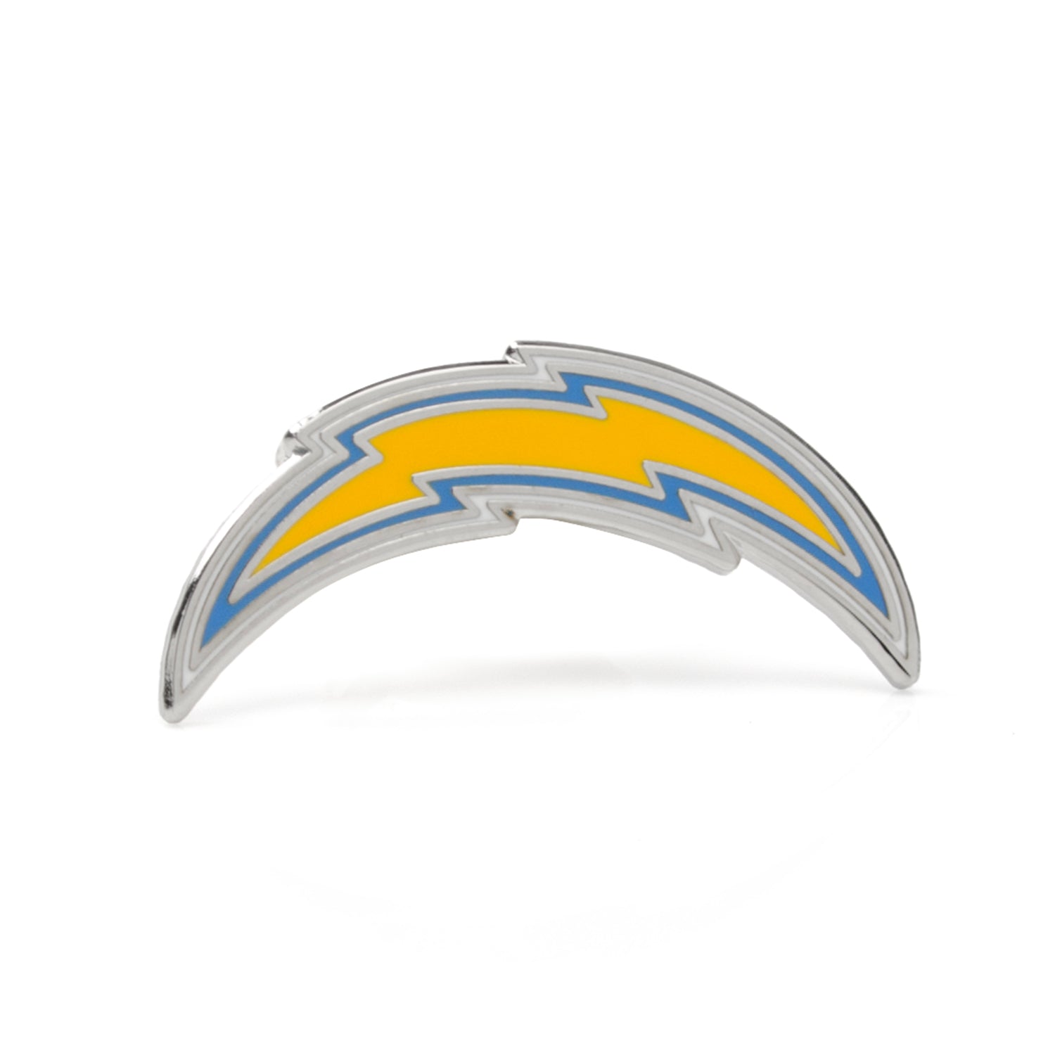 Los Angeles Chargers NFL Team Logo Enamel Lapel Pin Silver Tone - Image 5