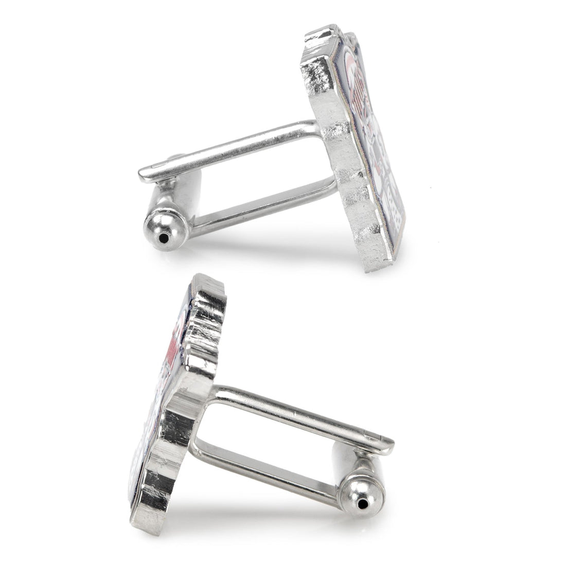Minnesota Twins Minnie & Paul MLB Baseball Logo Cufflinks - Image 4