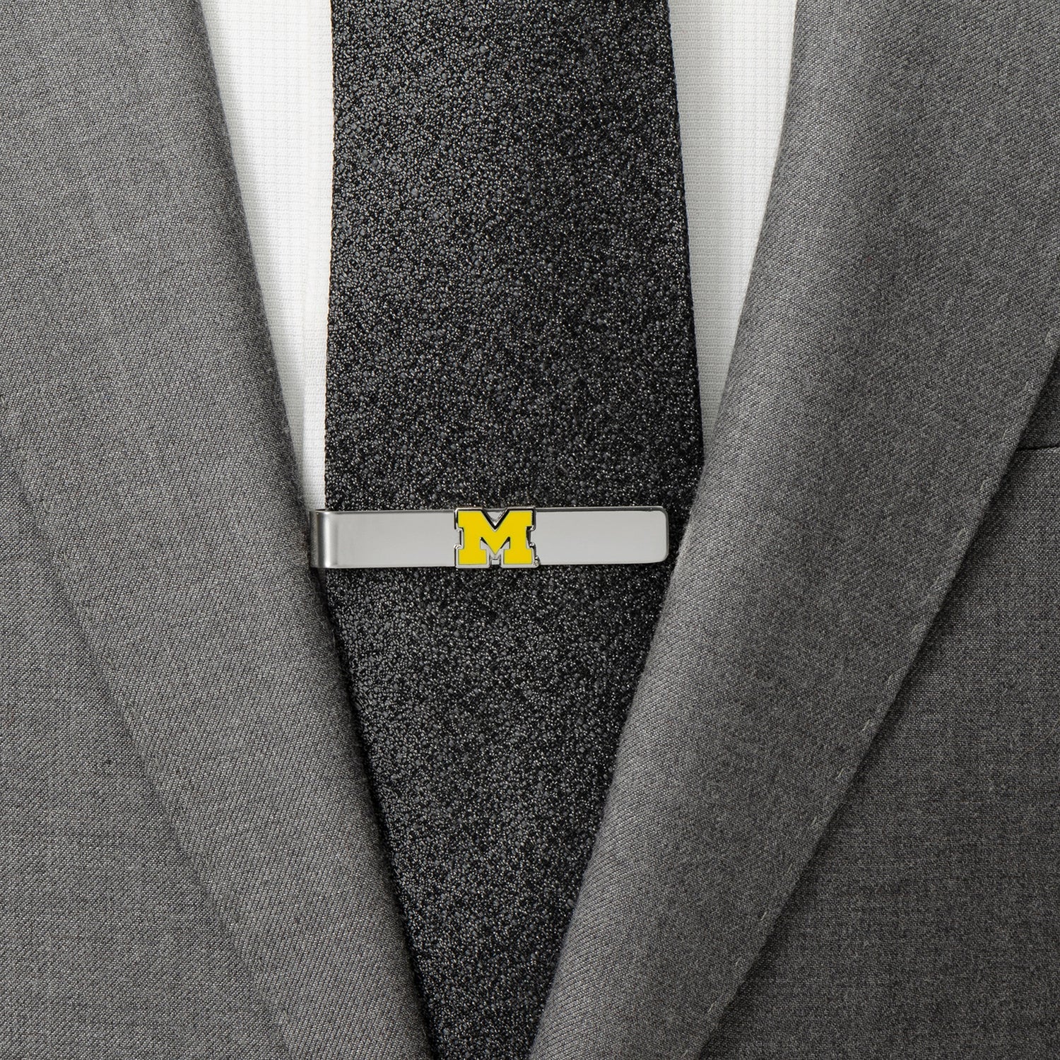 NCAA University of Michigan Cufflinks and Tie Bar Gift Set
