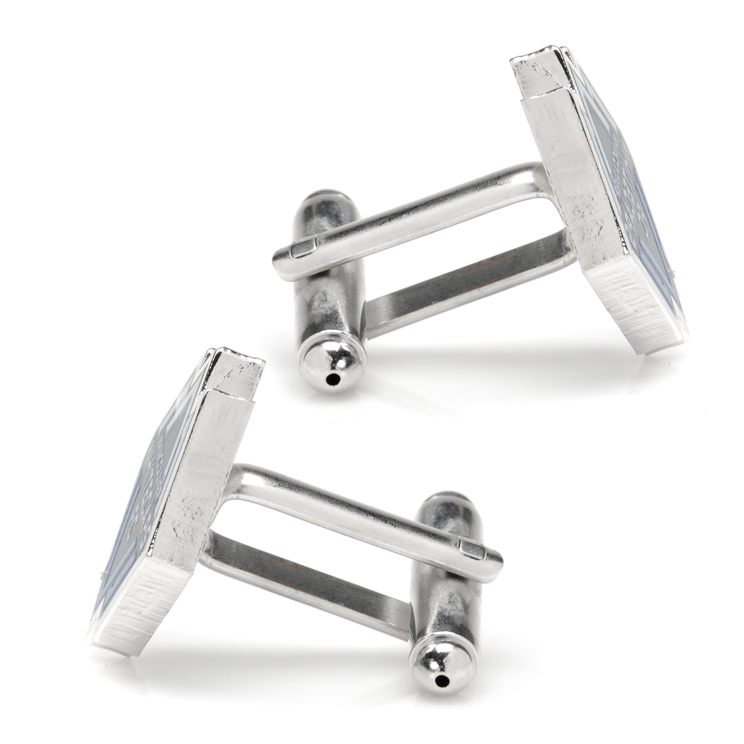 Vancouver Whitecaps FC Silver Plated Logo Cufflinks - Image 4