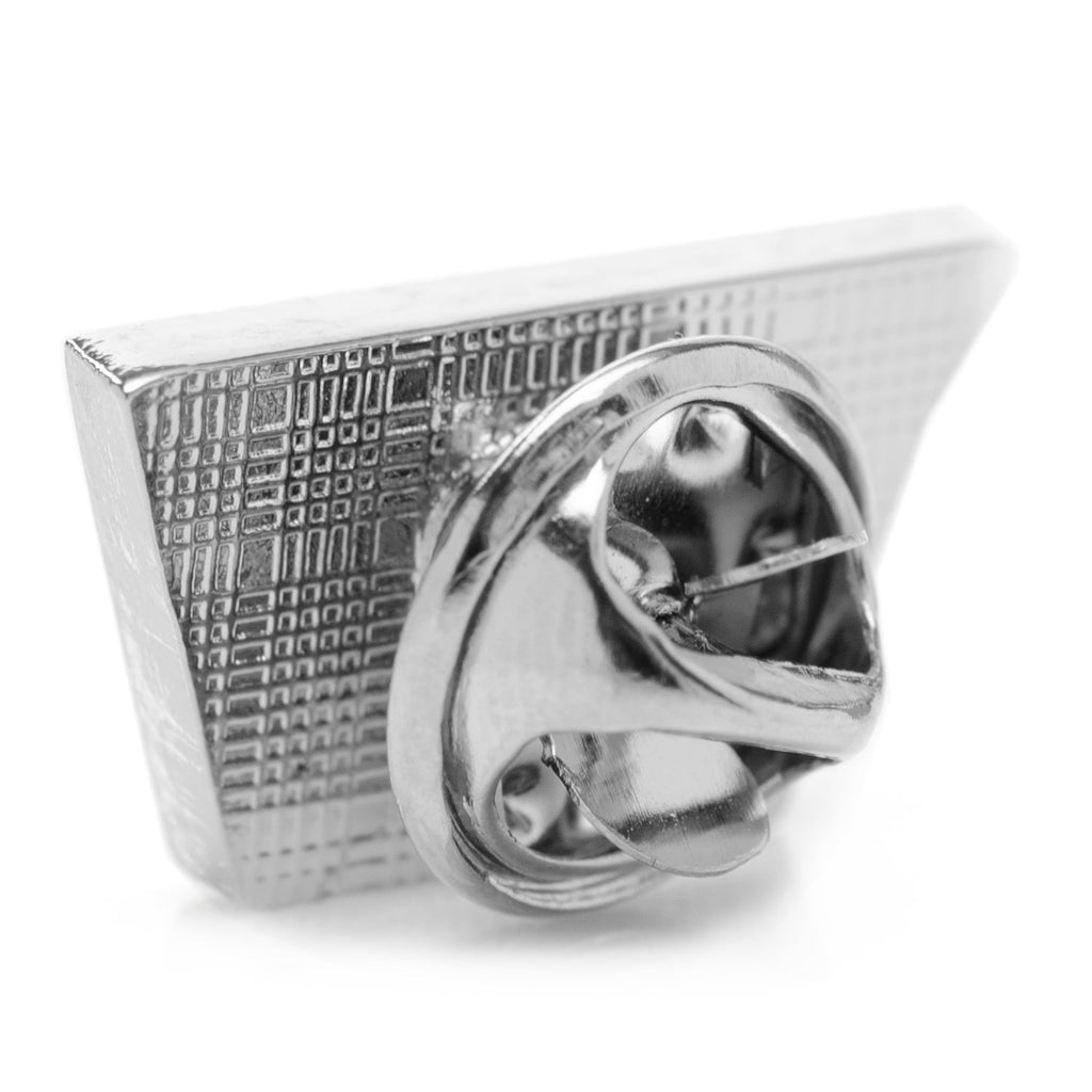 Washington Commanders NFL Logo Enamel Lapel Pin Silver Tone - Image 2