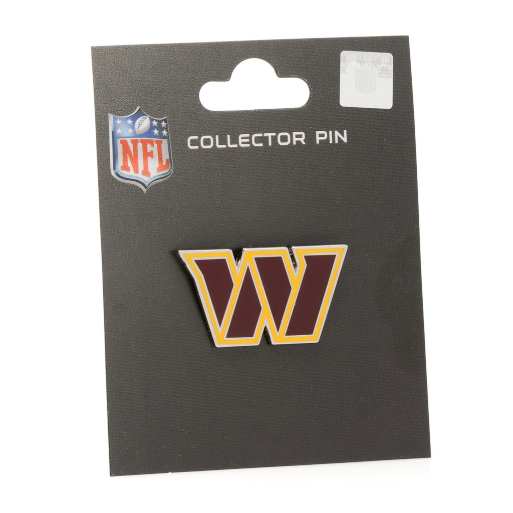 Washington Commanders NFL Logo Enamel Lapel Pin Silver Tone - Image 5
