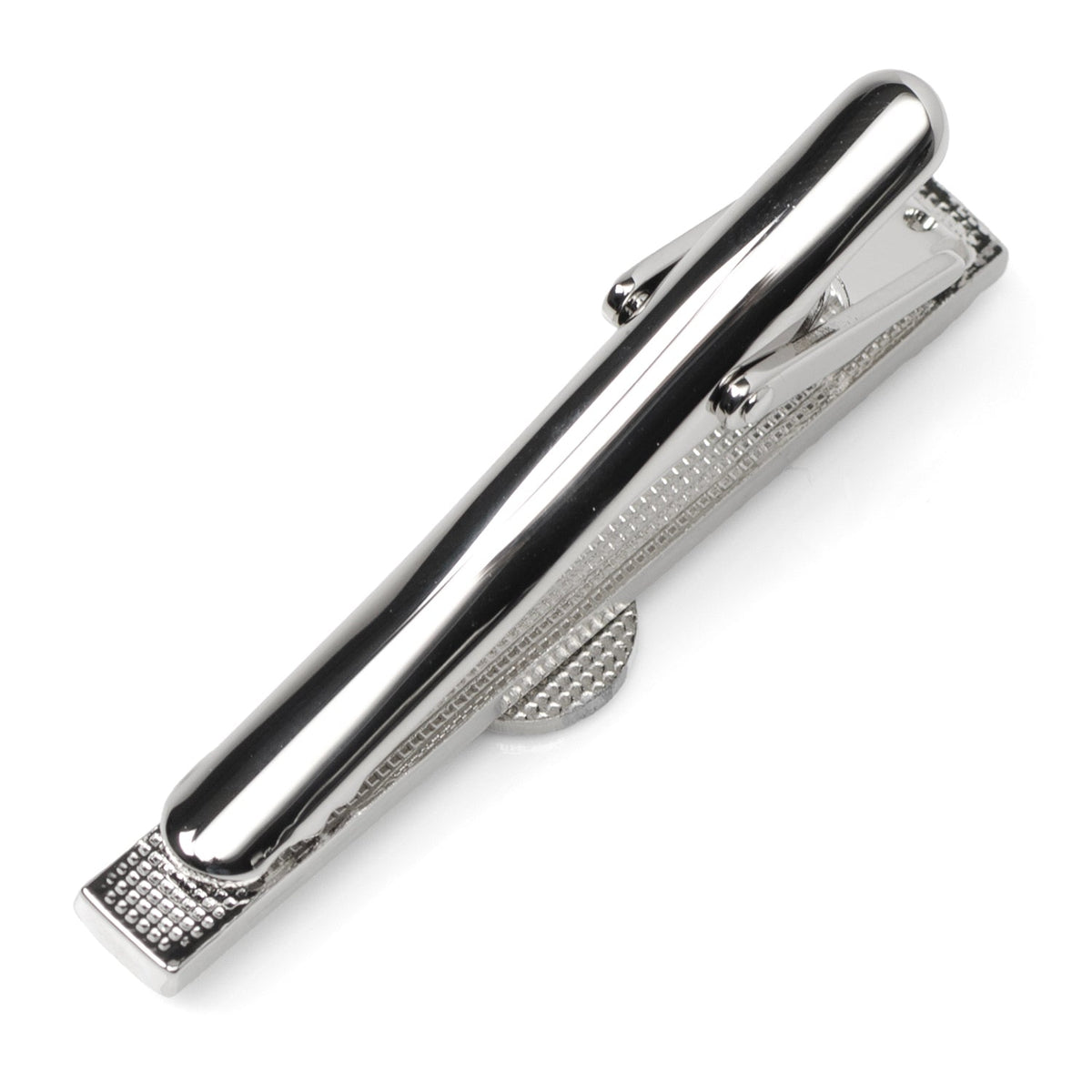 Wofford College Terrier Mascot Tie Clip Silver Tone Collegiate - Image 3