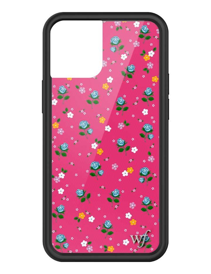 Pink Dainty Florals Protective iPhone Case with Flower Print - Image 23