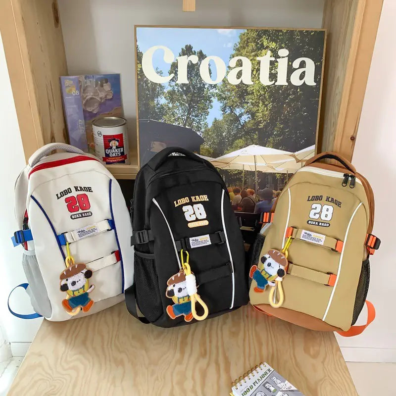 Women's Large-Capacity Canvas Backpack 36-55L