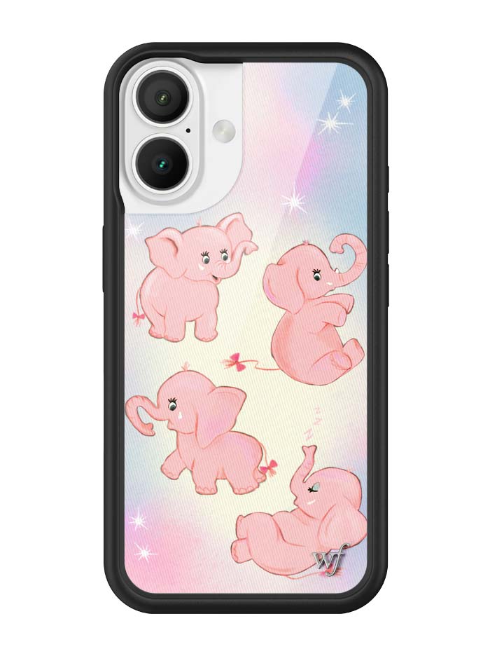 Pink Elephants iPhone Case