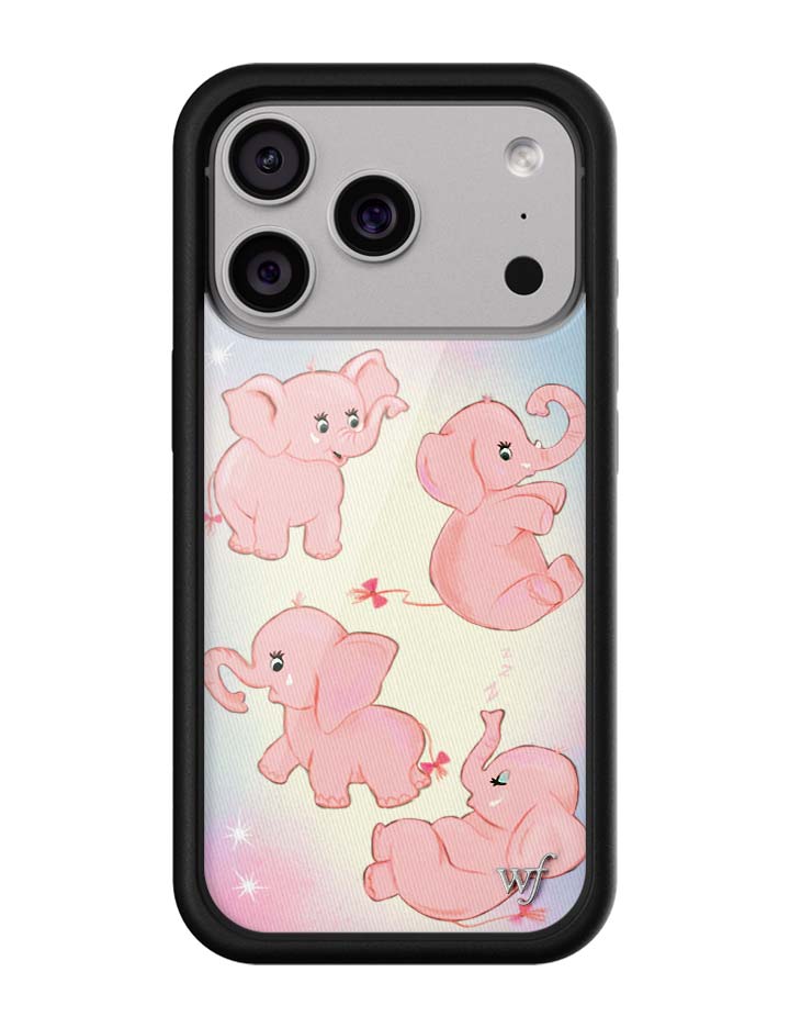 Pink Elephants iPhone Case