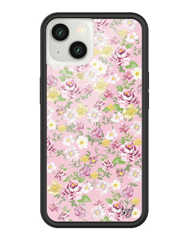 Daisy Lynn Floral iPhone Case with Pink and Yellow Pastel Flowers - Image 21