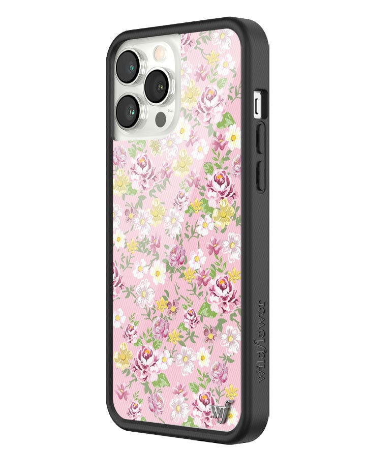Daisy Lynn Floral iPhone Case with Pink and Yellow Pastel Flowers - Image 18