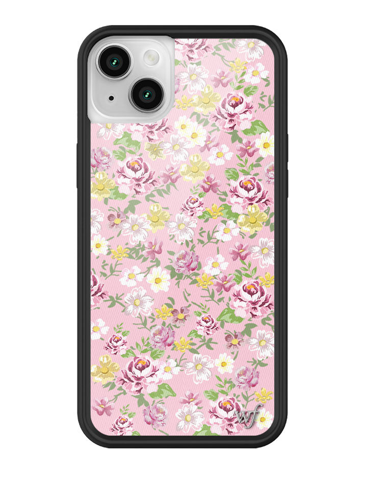 Daisy Lynn Floral iPhone Case with Pink and Yellow Pastel Flowers - Image 15