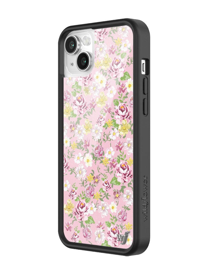 Daisy Lynn Floral iPhone Case with Pink and Yellow Pastel Flowers - Image 16