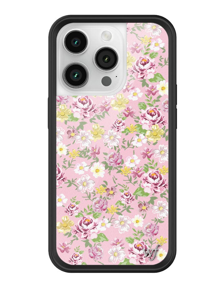 Daisy Lynn Floral iPhone Case with Pink and Yellow Pastel Flowers - Image 13