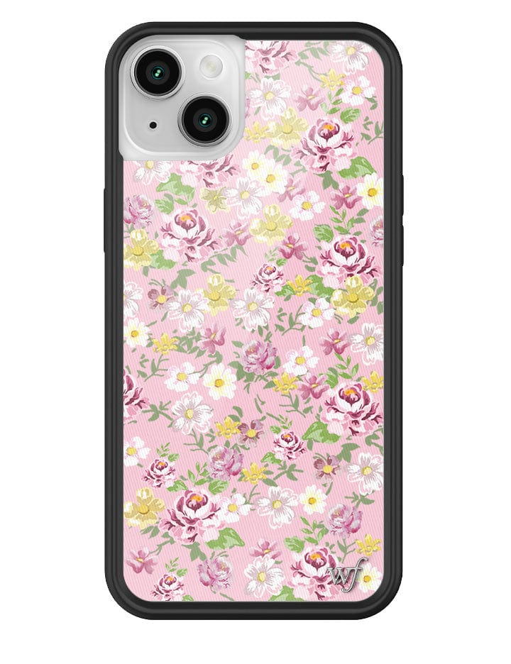 Daisy Lynn Floral iPhone Case with Pink and Yellow Pastel Flowers - Image 11