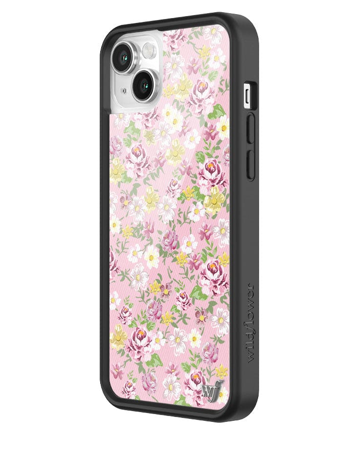 Daisy Lynn Floral iPhone Case with Pink and Yellow Pastel Flowers - Image 12