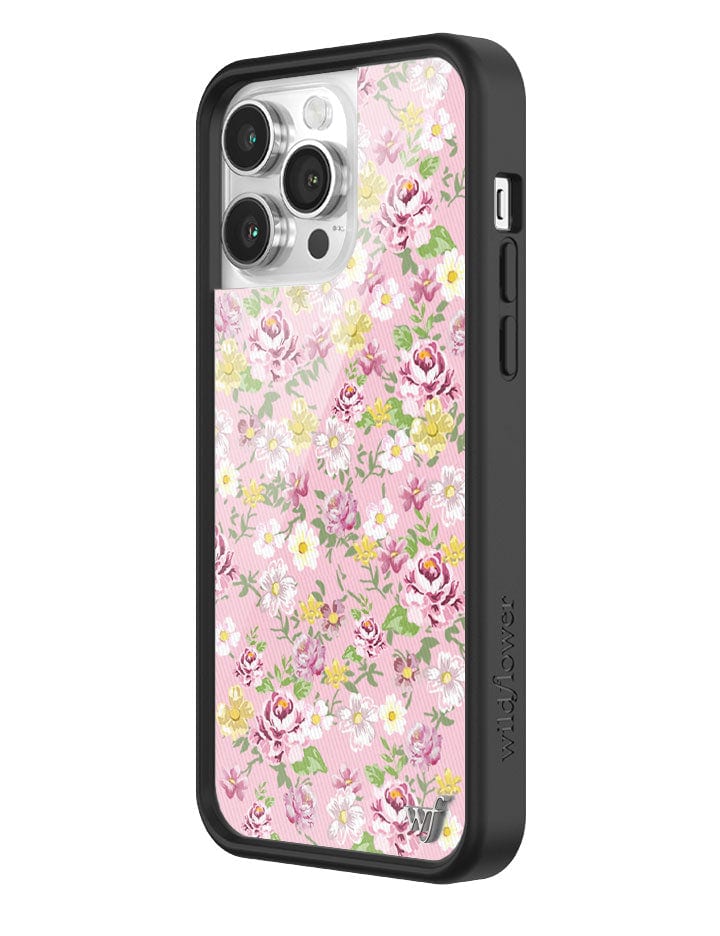 Daisy Lynn Floral iPhone Case with Pink and Yellow Pastel Flowers - Image 10