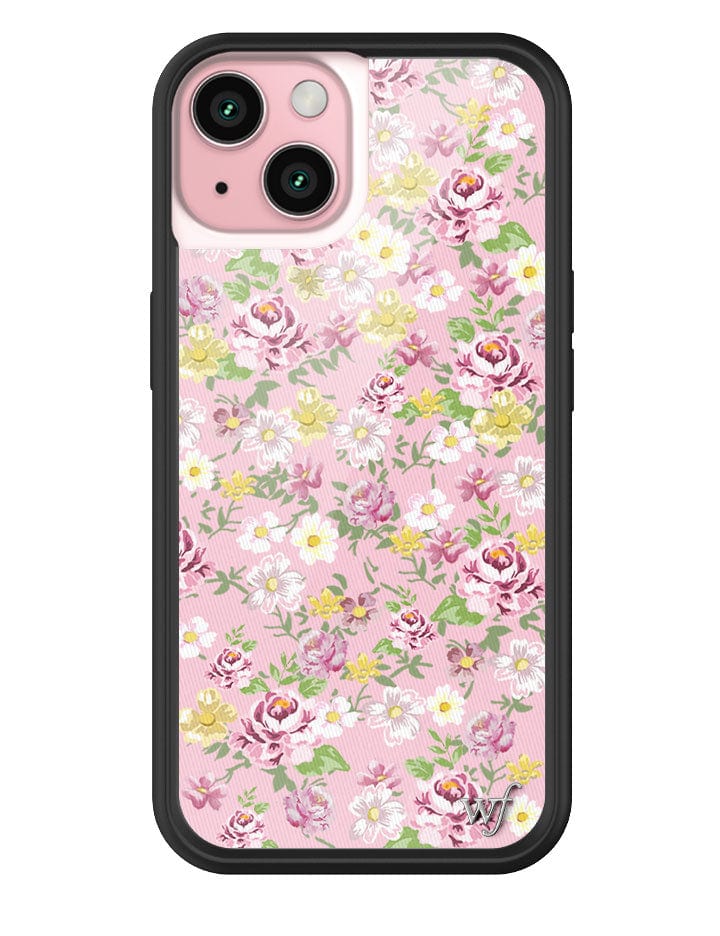 Daisy Lynn Floral iPhone Case with Pink and Yellow Pastel Flowers - Image 7