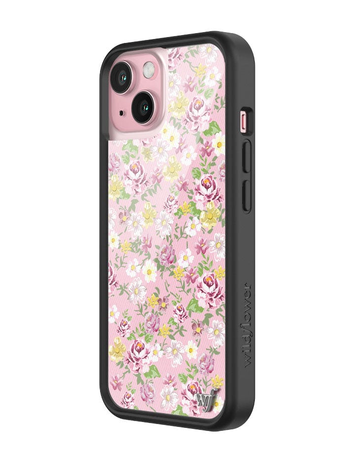 Daisy Lynn Floral iPhone Case with Pink and Yellow Pastel Flowers - Image 8