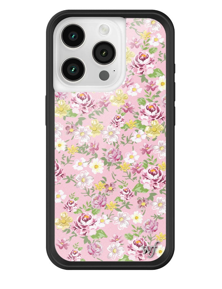 Daisy Lynn Floral iPhone Case with Pink and Yellow Pastel Flowers - Image 5