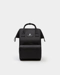 Minimalist Cascade Compact Backpack in solid color, showing weather-proof utility design