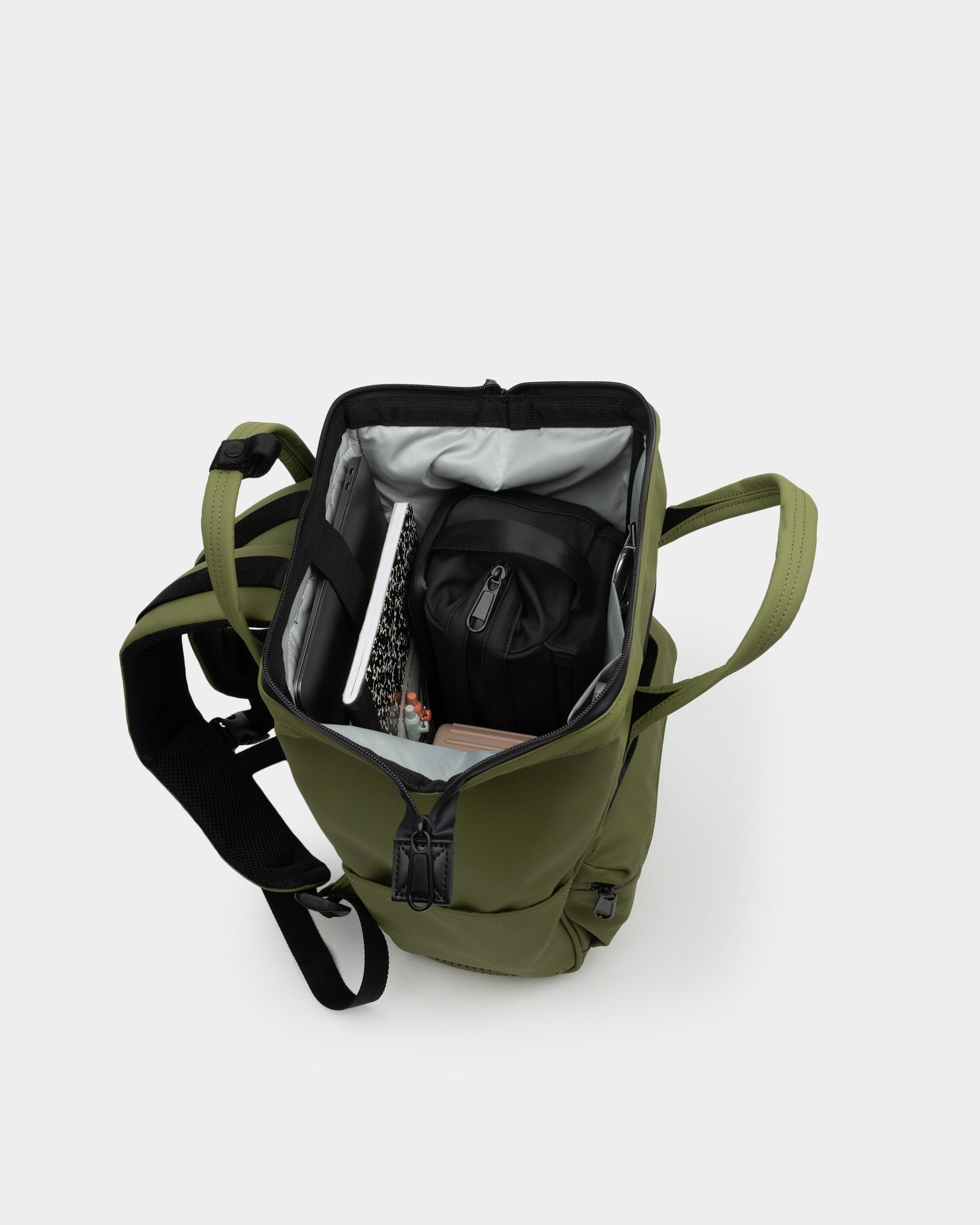 Compact Utility Backpack with Weather-Proof Construction