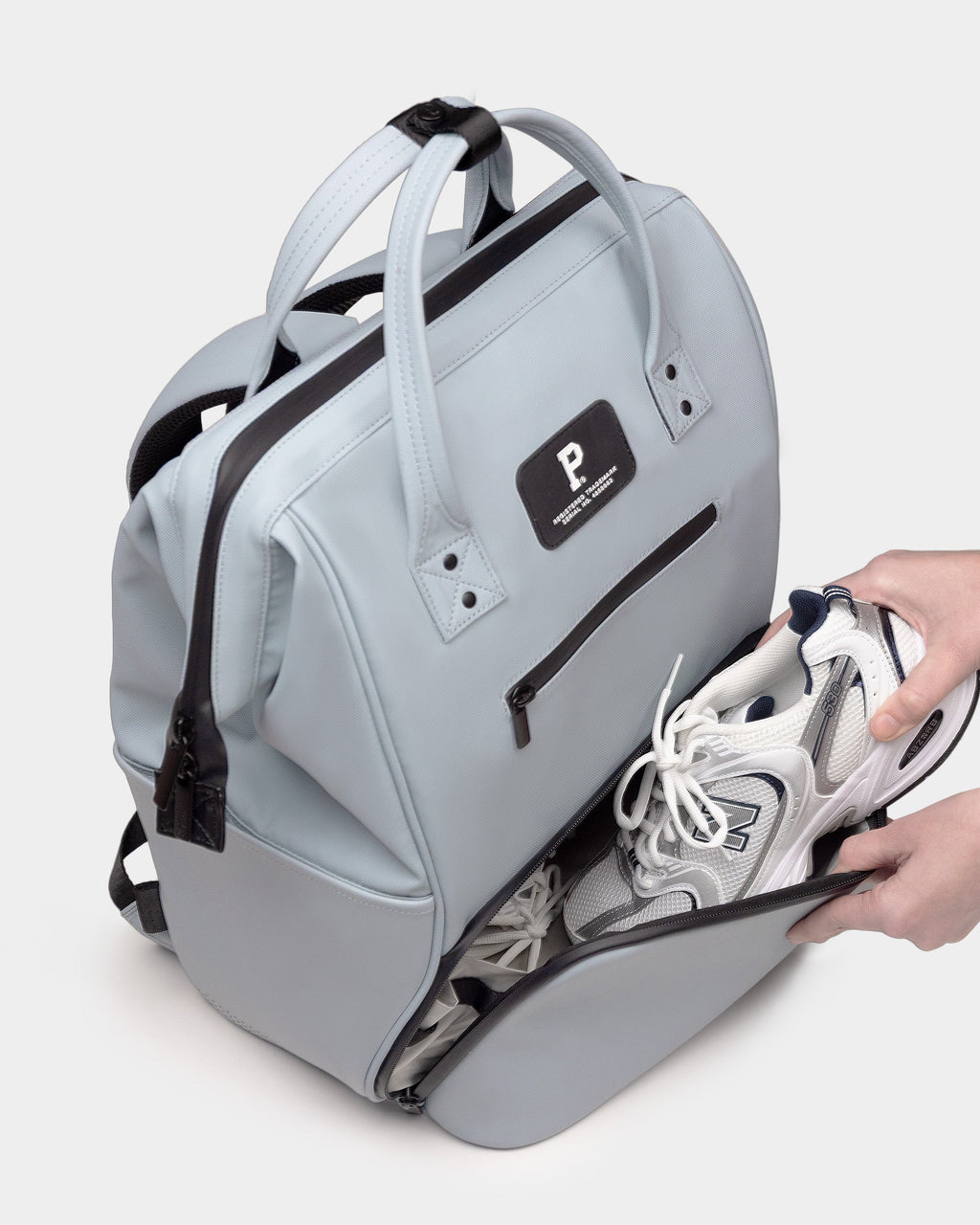 Cascade Getaway Weather-Proof Convertible Travel Backpack Black - Image 22