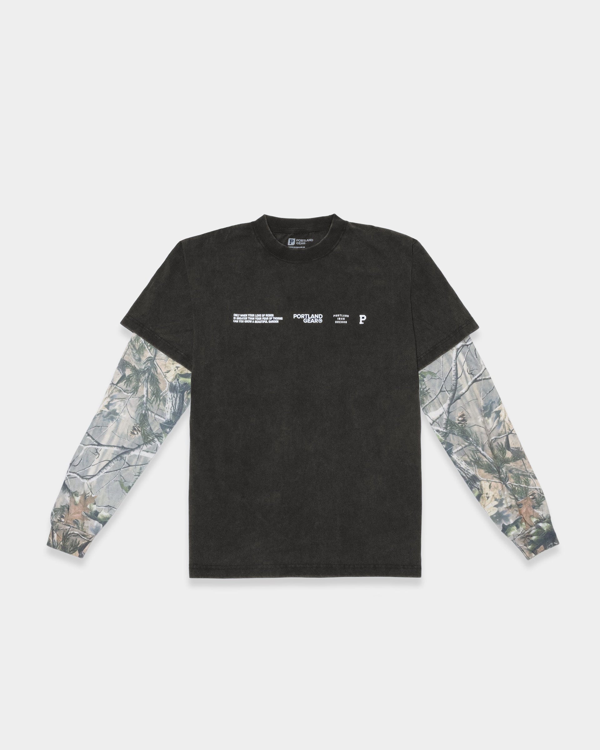 Slogan Layered Long Sleeve