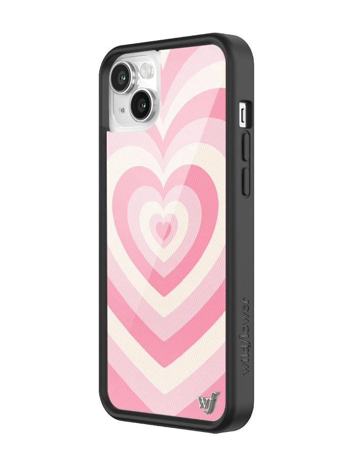 Latte Love Rose Heart iPhone Case for All-Around Protection