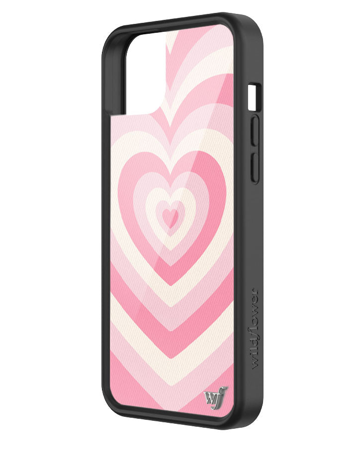Latte Love Rose Heart iPhone Case for All-Around Protection