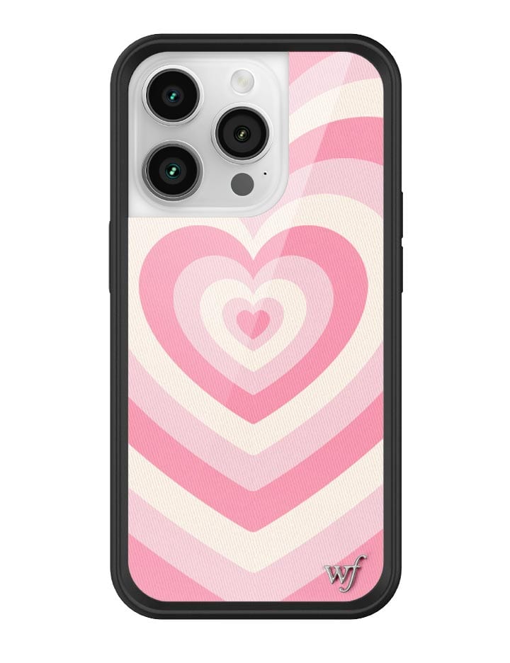 Latte Love Rose Heart iPhone Case for All-Around Protection