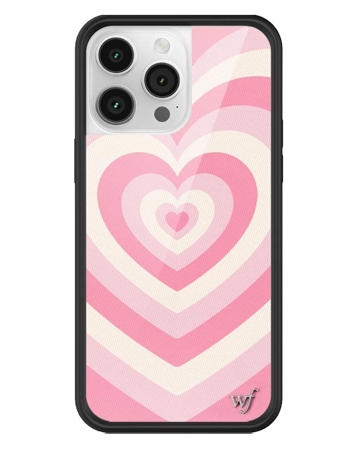 Latte Love Rose Heart iPhone Case for All-Around Protection