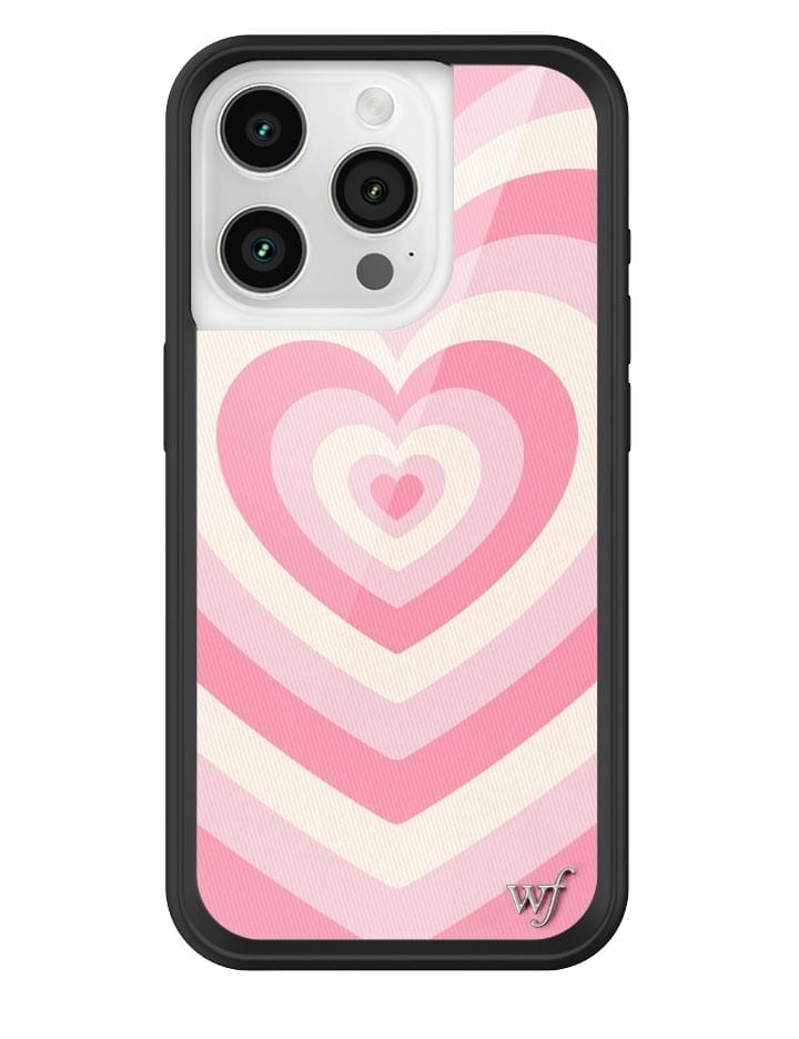 Latte Love Rose Heart iPhone Case for All-Around Protection
