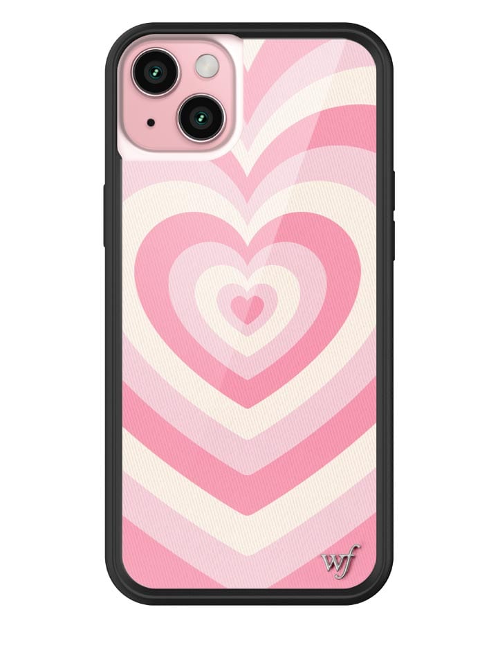 Latte Love Rose Heart iPhone Case for All-Around Protection