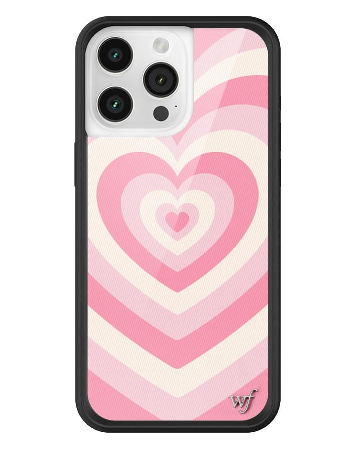 Latte Love Rose Heart iPhone Case for All-Around Protection