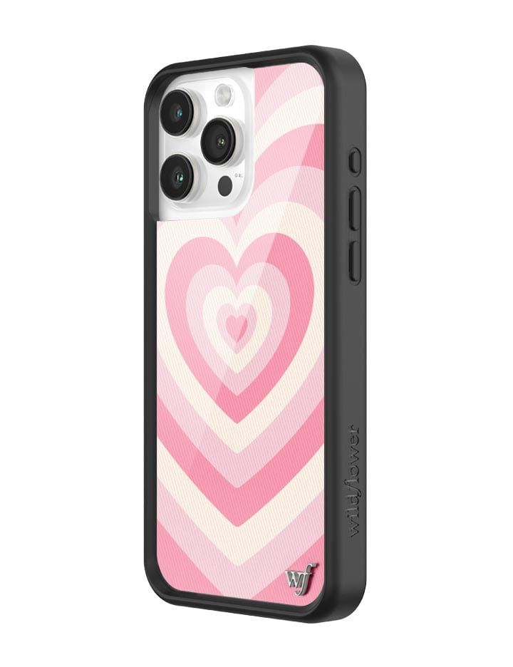 Latte Love Rose Heart iPhone Case for All-Around Protection