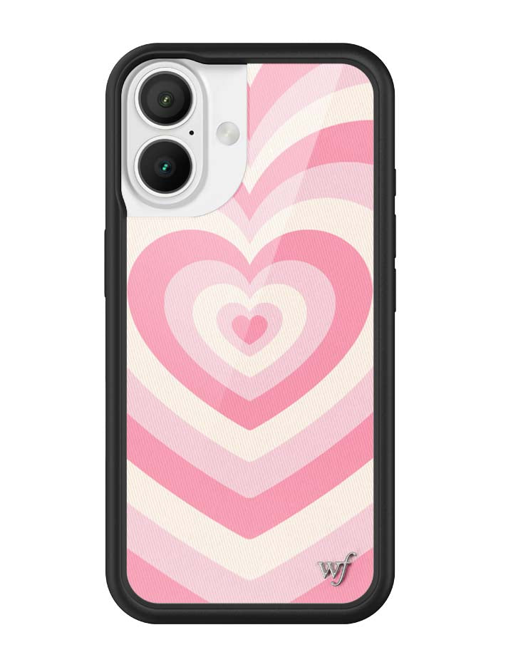 Latte Love Rose Heart iPhone Case for All-Around Protection