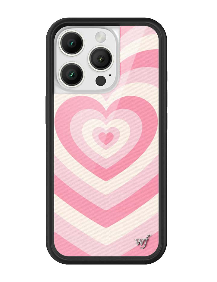 Latte Love Rose Heart iPhone Case for All-Around Protection