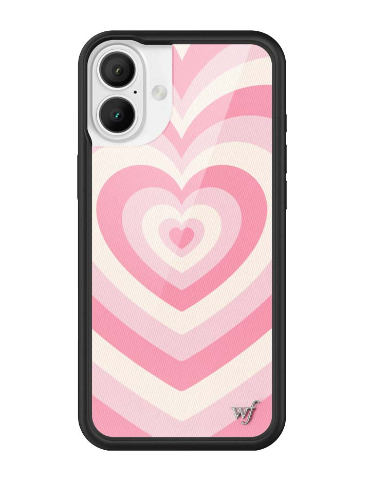 Latte Love Rose Heart iPhone Case for All-Around Protection