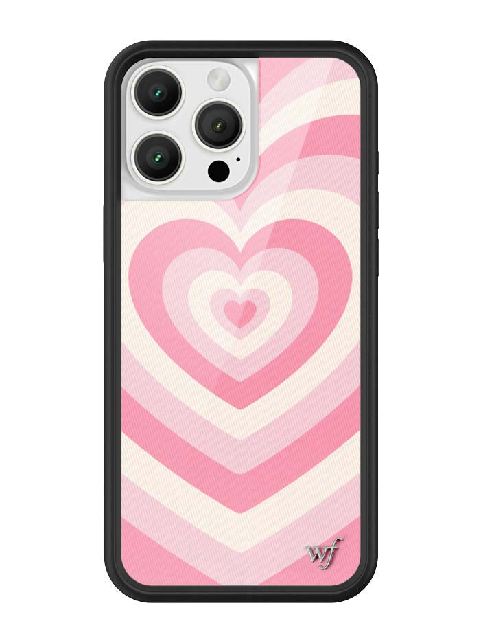 Latte Love Rose Heart iPhone Case for All-Around Protection