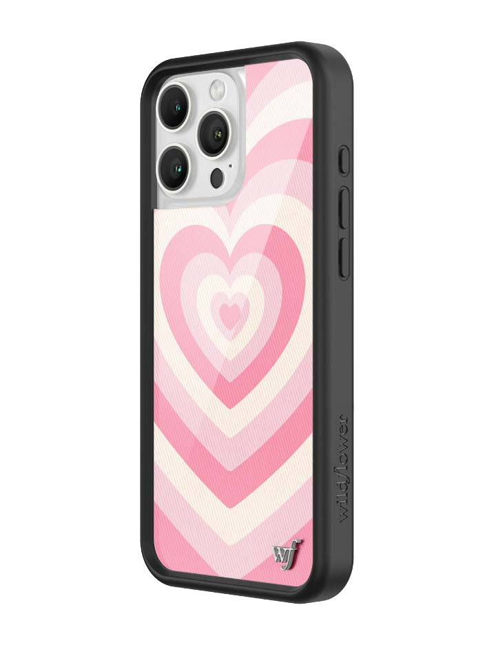Latte Love Rose Heart iPhone Case for All-Around Protection