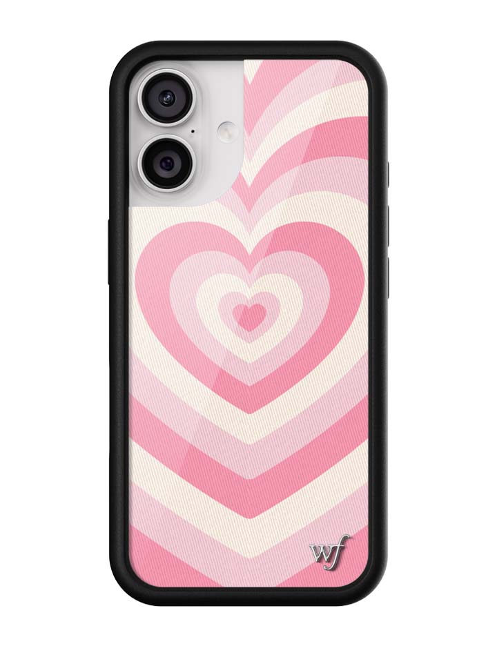 Latte Love Rose Heart iPhone Case for All-Around Protection