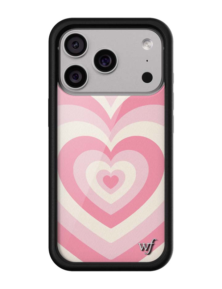 Latte Love Rose Heart iPhone Case for All-Around Protection