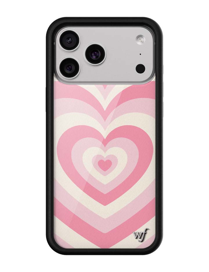 Latte Love Rose Heart iPhone Case for All-Around Protection